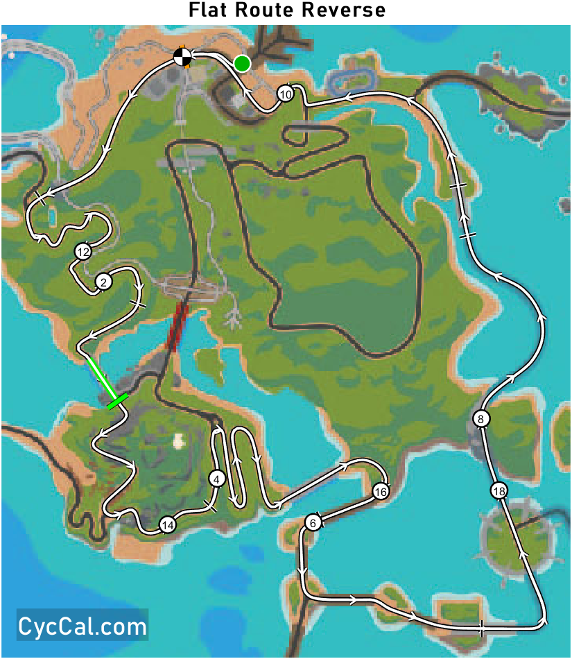 Flat_Route_Reverse_map